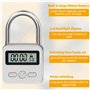 mizikuu Verrouillage de Temps, Smart Time Lock avec écran LCD Verrou de Synchronisation Cadenas de Sécurité Rechargeable USB Cad