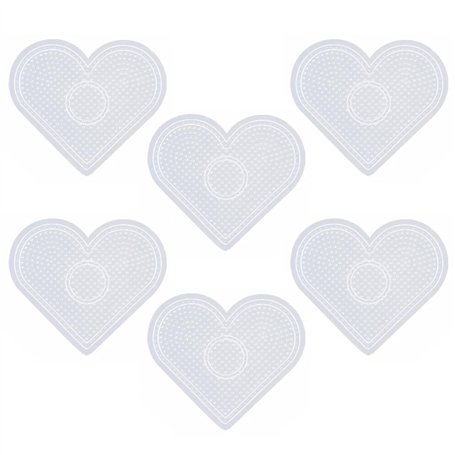 Lot de 6 plaques de perles à repasser