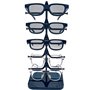 N-D Support de Lunettes Présentoir De Lunettes Porte Monture Lunettes en Plastique Organisateur De Lunettes Support D'Affichage 