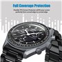 Stanchev Protecteur en cristal pour Moonswatch,protecteur d'écran en TPU souple et anti-rayures compatible avec Swatch Omega Moo