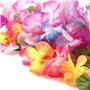 Aviski 32 Pièces Leis Décorations Collier de Fleurs, Bracelets Bandeau, pour Thème de Fête Hawaïenne Tropicale Beach Party Hawai