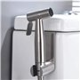 PIQIUQIU Pulvérisateur de Toilette pour Bidet,Douchette Bidet pour WC Acier Inoxydable,Bidet Manuel pour l'hygiène personnelle D