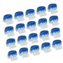 Lot de 20 connecteurs de câble pour Robot Tondeuse - pour câble de délimitation - Kit de réparation pour câble de Robots de pelo