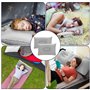 Udbrud 3 Pièces Oreiller de Camping Gonflable, Gonflable Oreiller de Camping Portable Oreillers gonflables Ultralégers Flocage C