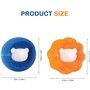 HNYGS-EU Attrape Anti Poil Machine à Laver, 8 Pièces Réutilisable Cheveux Animaux Nettoyage Outil pour Machine à Laver, pour Net