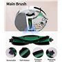 SOBEAU Accessoires pour iRobot Roomba Y0110/ Y0112/ Y0140 Aspirateur, 2 Brosse Principale, 6 Filtres HEPA, 6 Brosses Latérales,