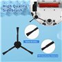 SOBEAU Kit d'accessoires pour Roborock Q5 Pro+/Q5 Pro/Q8 Max+/Q8 Max, 2 Brosse Principale, 4 Filtres, 6 Chiffons, 6 Brosses Laté