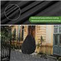Zhufas Housse de Protection Chaise Suspendue,Couverture de Chaise Suspendue 210D Oxford Imperméable avec Fermeture éclair et Cor