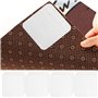 8 Pièces Rug Grippers Anti Derapant Tapis Antidérapant Tapis Grippers Vacuum Tech Anti Glisse Tapis Gardez Votre Tapis en Place