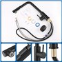 Zhufas Robinet Cuisine, Mitigeur Cuisine, Robinet de Cuisine avec Douche Extractible, Robinet Cuisine Noir en Acier Inoxydable,