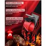 Gants de Barbecue Gants Anti Chaleur Jusqu'à 800°C Gants de Barbecue Universel Gants pour Barbecue Antidérapants Gant de Cuisine