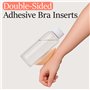 Auftl Soutien-gorge adhésif double face - Soutien-gorge adhésif - Grande poitrine - Coussinets push-up autocollants pour femmes 