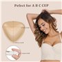 Auftl Soutien-gorge adhésif double face - Soutien-gorge adhésif - Grande poitrine - Coussinets push-up autocollants pour femmes 