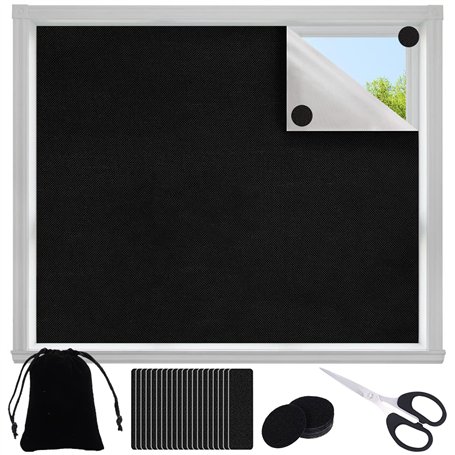 300x145cm Rideau Occultant Réglable Stores Thermique pour Chambre d'enfant