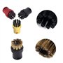 Lot de 4 brosses de nettoyage à vapeur，Accessoires de nettoyage à vapeur，Brosses Rondes Set,pour Kärcher SC1 SC2 CTK10 SC3 SC4 S