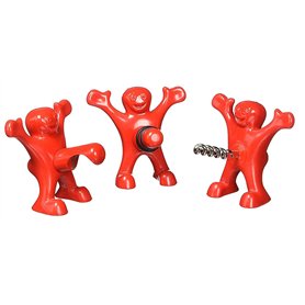 ZIMAIC Composé de Trois Mignons Tire-Bouchons, Vin Bouchon, Bière Ouvre Bouteille- Le pour Tous Les Amateurs de vins et d’oenolo ZIMAIC Composé de Trois Mignons Tire-Bouchons