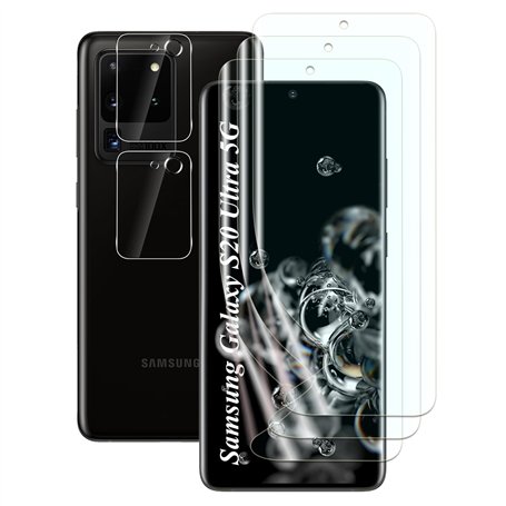 FWKDWHPH Protecteur d'écran compatible avec Samsung Galaxy S20 Ultra 5G