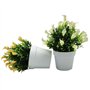 Fycooler Lys Calla Fleurs Artificielles en Pot - 3PCS Plantes de Verdure Artificielles pour Arrangements Floraux, Table de Maria