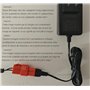 Chargeur de Batterie 12 Volts pour Jouets à roulettes Chargeur de Voiture à roulettes 12 Volts pour Enfants, Adaptateur de Batte