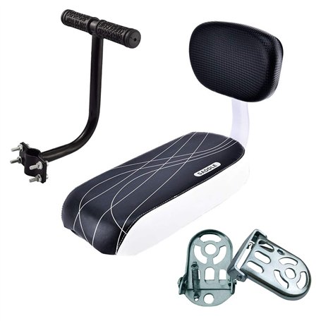 auvstar Coussin de Siège Arrière de Vélo avec Dossier