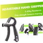 Pince Poignée 10-60 kg Ajustable Comptage Hand Gripper