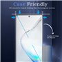 2 Pièces Verre Trempé pour Samsung Galaxy note 10 avec 2 Pièces Protection d'Objectif de Caméra, Film en Protection Écran, 3D In