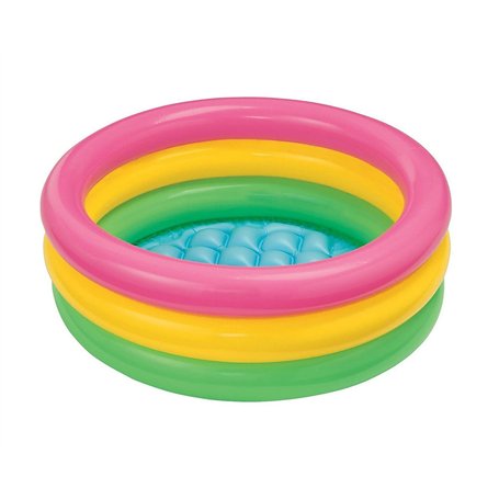 Intex - 57107NP - Pataugette Ronde Rainbow