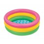 Intex - 57107NP - Pataugette Ronde Rainbow