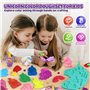 Pâte à modeler pour enfants à partir de 3 ans - Thème licorne Play Color Dough - Accessoires d'art et d'artisanat - Kit avec 11