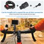 EUIEUT Support Guidon Vélo Support Vélo Fixation Go Pro 360°Pivotant 1/4 Mount Action Camera Guidon Pince à Vélo 1/4 Vis Fixatio