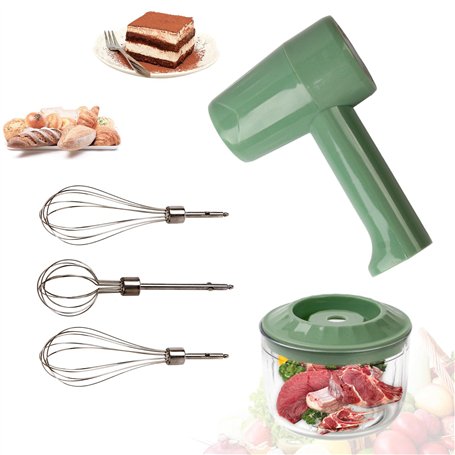 Batteur Électrique 2 en 1 Mini