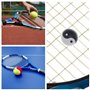 Silicone Amortisseur ​De Vibrations, 16 Pièces Amortisseur De Tennis Accessoires, Anti Vibrateur pour Raquette, Pas Facile De To