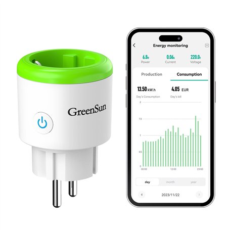 GreenSun Prise Connectée 16A 2