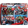 Educa - Avengers. 4 Puzzles Progressifs Enfant. 50/80/100/150 Pièces. Composé De Grandes Pièces Parfaitement Finies. +5 Ans (163