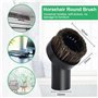 THATSRAD 7 PCS Accessoires pour Aspirateur Embouts pour Aspirateurs Brosse Aspirateur Universel pour Meubles Brosse Aspirateur A