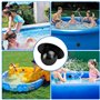 RMENOOR 10 Pièces Bouchon de Piscine Bouchon Trou Crépine de Piscine Bouchons de Vidange de Piscine Intex Bouchons de Piscine de