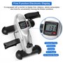 GOTOTOP Mini Vélo d'Appartement avec Moniteur LCD Mini Réglable Vélo Entraînement Pédalier Mouvement Convient pour Bras, Jambes,
