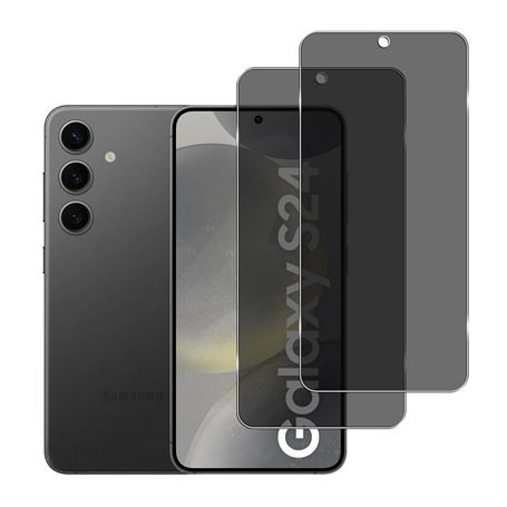 YIFNTANG [2 Pièces] Verre Trempé Anti-espion pour Samsung Galaxy S24 5G