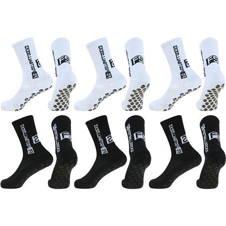 6 Paires Chaussette Antidérapante Foot Kit