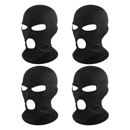SEFIRST 4 Pcs Cagoule Masque de Ski Homme