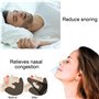 JIEYUCHU Bandelettes Nasales 60 Pcs, Écarteur Nasal, Breathe Better, Aide à Réduire les Ronflements, Écarteur de Narines Bande p