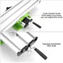 QWORK® Table de travail multifonction, table croix, table coulissante de perçage, pour support de perceuse d'établi, 310 * 90 *