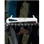 QWORK® 1 Pièce Jauge De Chaîne De Vélo, Chaîne De Vélo Outil Indicateur, Mesure d'usure Rapide Et Facile pour Vélo, Acier Inoxyd