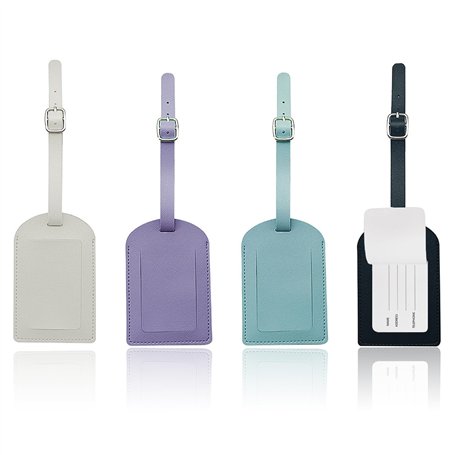 4 Pièces Etiquette Valise