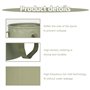 Seau pliable d'extérieur de 20 l - Seau pliable pour l'extérieur - Seau pliable pour la pêche - Pour le camping - En plastique -