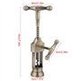 Tire-Bouchon Portable Rétro Inox Ouvre-Bouteilles à Ailette Décapsuleur Ouvre Bouteille de Vin Rouge Tire Bouchon de Bière Cadea