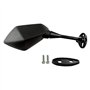 Road Passion Rétroviseurs Moto Rétroviseurs Un Ensemble de Deux Rétroviseurs Filetage de Boulon Compatible pour HONDA CBR900 CBR