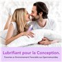 Premom Lubrifiant de Fertilité, Gel Lubrifiant de Fertilité Compatible avec les Spermatozoïdes, Formule à Base d’Eau, 60ml