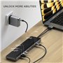 SATECHI Station d'accueil et Support Double USB-C, 2 Ports HDMI, Port D'Affichage, Ports de Données USB-C et USB-A, 1 Port Ether