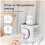 Chauffe-biberon Électrique 8-en-1, Réchauffage Rapide du Lait Maternel, Contrôle Intelligent de Température, 220V